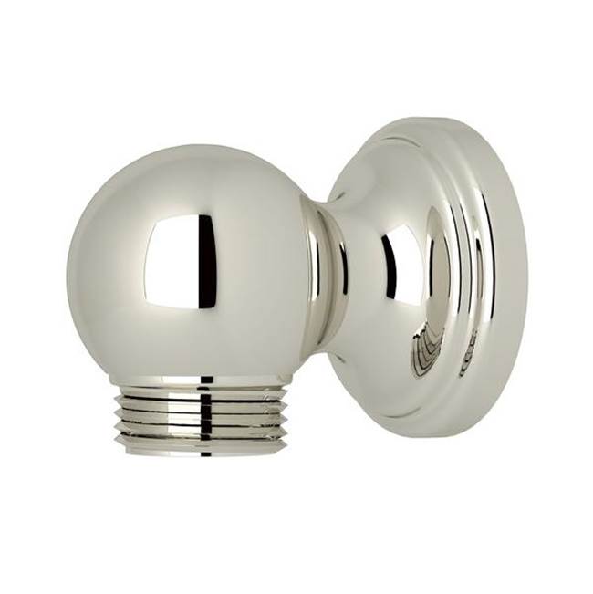 Rohl - Wall Outlet For Riser - Polished Nickel