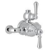 Rohl - Georgian EraE 3/4'' Exposed Therm Valve With Volume And Temperature Control - Polished Chrome