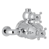 Rohl - Georgian EraE 3/4'' Exposed Therm Valve With Volume And Temperature Control - Polished Chrome