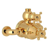 Rohl - Georgian EraE 3/4'' Exposed Therm Valve With Volume And Temperature Control - English Gold