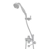 Rohl - Riser Diverter With Handshower, Hose, And Parking Bracket - Polished Chrome