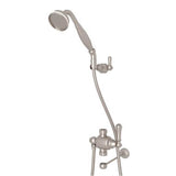 Rohl - Riser Diverter With Handshower, Hose, And Parking Bracket - Satin Nickel