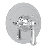 Rohl - Georgian EraE 3/4'' Round Thermostatic Trim Without Volume Control - Polished Chrome