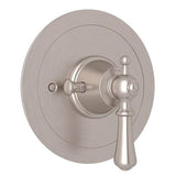 Rohl - Georgian EraE 3/4'' Round Thermostatic Trim Without Volume Control - Satin Nickel