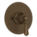 Rohl - Georgian EraE 3/4'' Round Thermostatic Trim Without Volume Control - English Bronze
