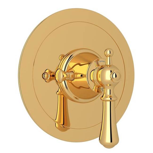 Rohl - Georgian EraE 3/4'' Round Thermostatic Trim Without Volume Control - English Gold