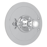 Rohl - Georgian EraE 3/4'' Round Thermostatic Trim Without Volume Control - Polished Chrome