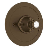 Rohl - Georgian EraE 3/4'' Round Thermostatic Trim Without Volume Control - English Bronze