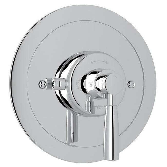 Rohl - HolbornE 3/4'' Thermostatic Trim Without Volume Control - Polished Chrome