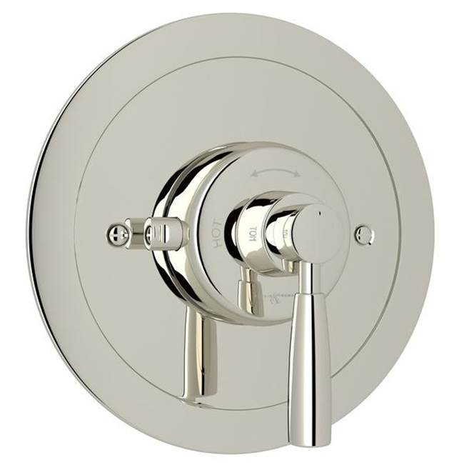 Rohl - HolbornE 3/4'' Thermostatic Trim Without Volume Control - Polished Nickel