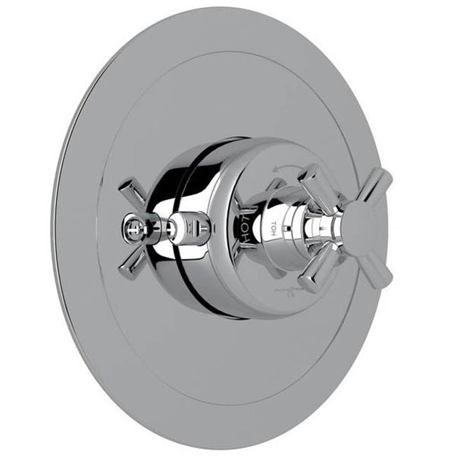 Rohl - HolbornE 3/4'' Thermostatic Trim Without Volume Control - Polished Chrome