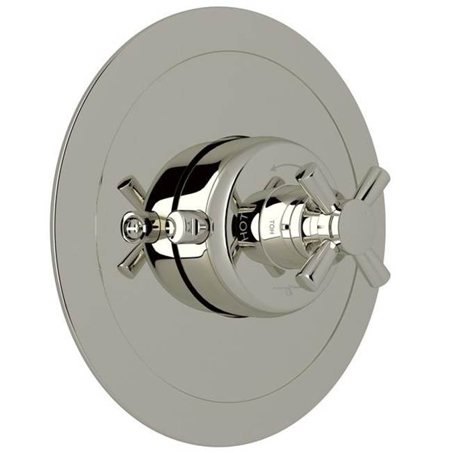 Rohl - HolbornE 3/4'' Thermostatic Trim Without Volume Control - Polished Nickel
