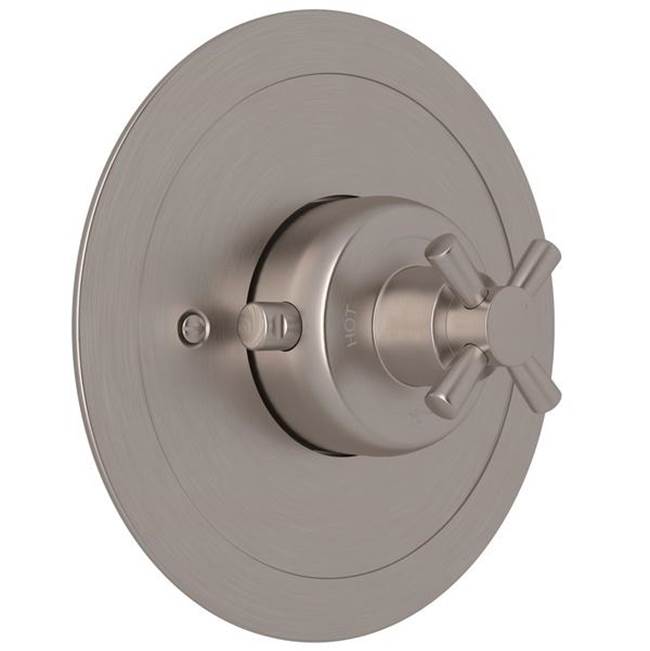 Rohl - HolbornE 3/4'' Thermostatic Trim Without Volume Control - Satin Nickel