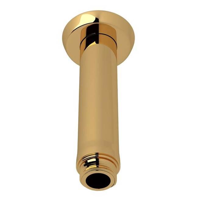 Rohl - 4'' Ceiling Mount Shower Arm - English Gold