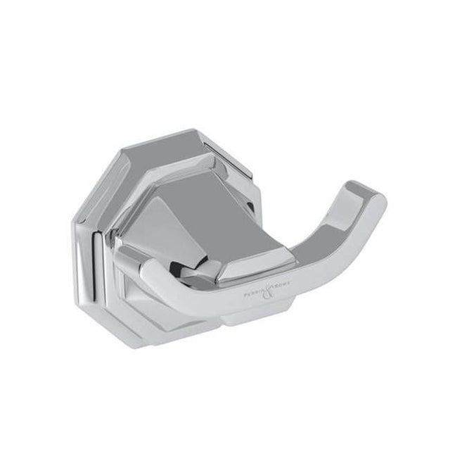 Rohl - DecoE Double Robe Hook - Polished Chrome