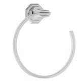 Rohl - DecoE Towel Ring - Polished Chrome