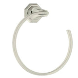 Rohl - DecoE Towel Ring - Polished Nickel