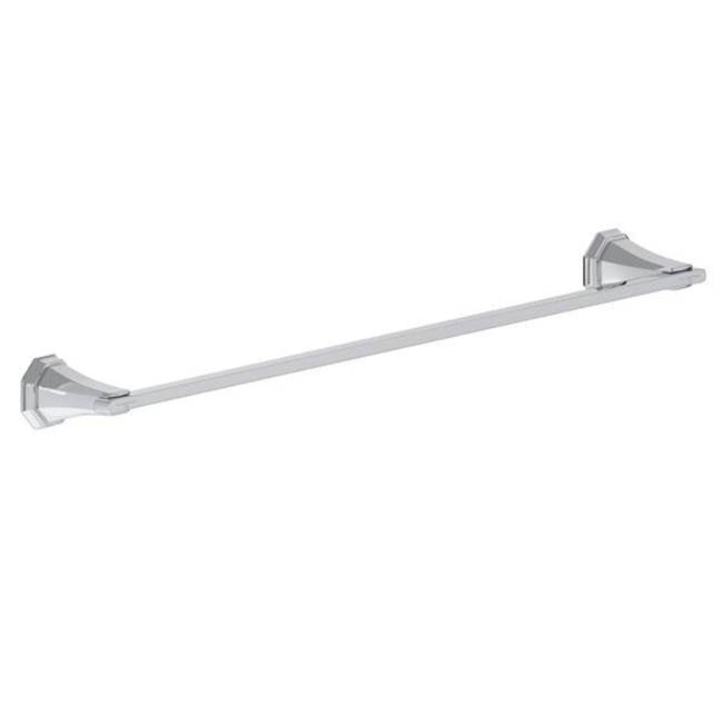 Rohl - DecoE 18'' Towel Bar - Polished Chrome
