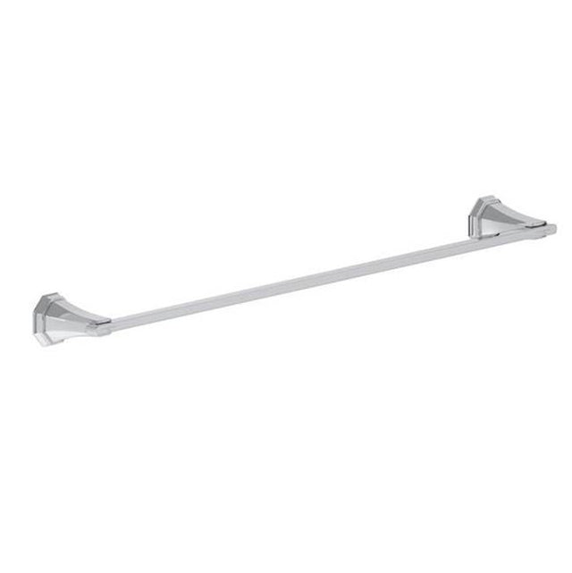Rohl - DecoE 24'' Towel Bar - Polished Chrome