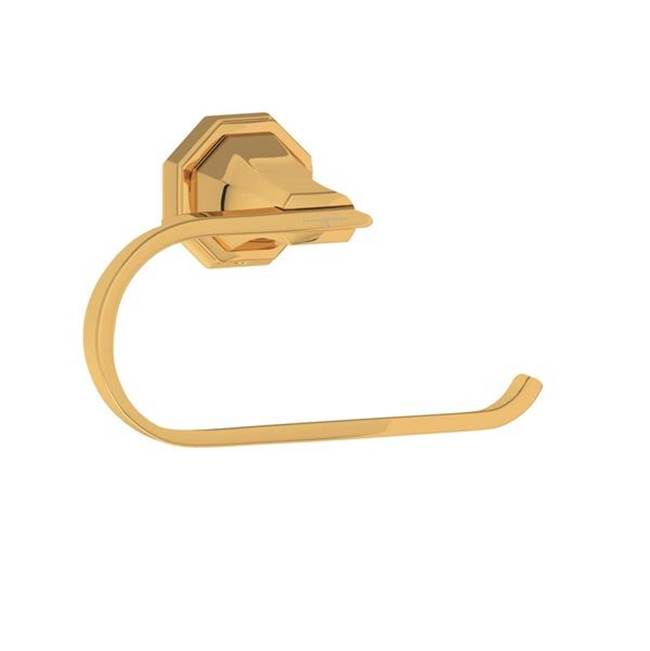 Rohl - DecoE Toilet Paper Holder - English Gold