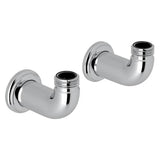 Rohl - Wall Unions - Polished Chrome