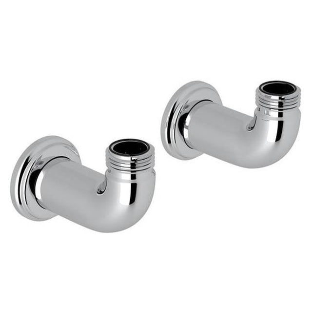 Rohl - Wall Unions - Polished Chrome