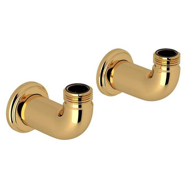 Rohl - Wall Unions - English Gold
