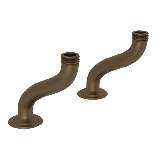 Rohl - Extended Deck Pillar Unions - English Bronze