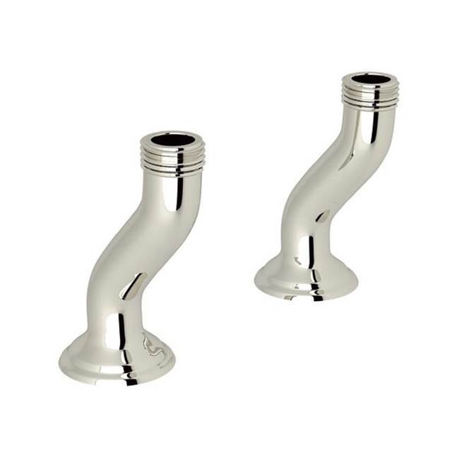 Rohl - Deck Pillar Unions - Polished Nickel