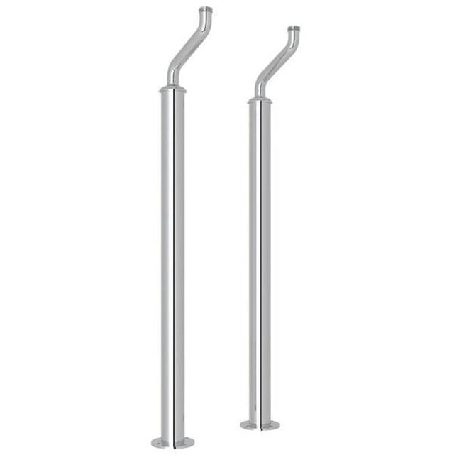 Rohl - Floor Pillar Legs - Polished Chrome