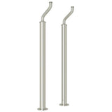 Rohl - Floor Pillar Legs - Polished Nickel