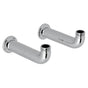 Rohl - Extended Wall Unions - Polished Chrome
