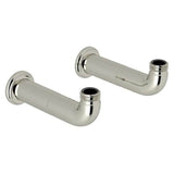 Rohl - Extended Wall Unions - Polished Nickel