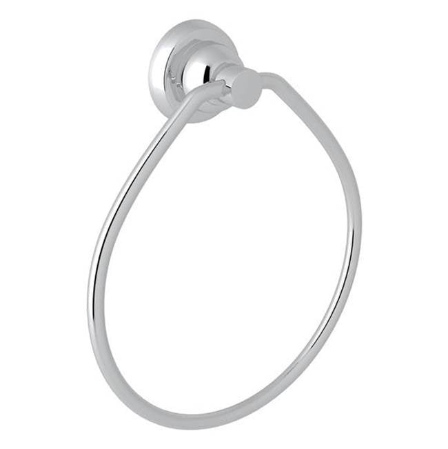 Rohl - HolbornE Towel Ring - Polished Chrome
