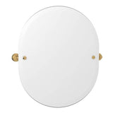 Rohl - HolbornE 25'' Oval Mirror - English Gold