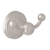 Rohl - Georgian EraE Double Robe Hook - Satin Nickel