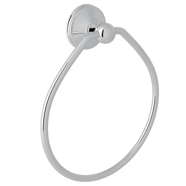 Rohl - Georgian EraE Towel Ring - Polished Chrome