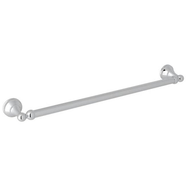 Rohl - Georgian EraE 20'' Towel Bar - Polished Chrome