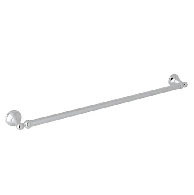 Rohl - Georgian EraE 26'' Towel Bar - Polished Chrome