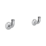 Rohl - Georgian EraE Bridge Kitchen Faucet Wall Unions - Polished Chrome