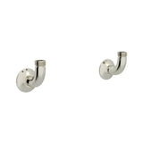Rohl - Georgian EraE Bridge Kitchen Faucet Wall Unions - Polished Nickel