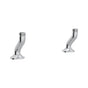 Rohl - Georgian EraE Bridge Kitchen Faucet Deck Unions - Polished Chrome