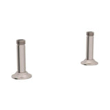 Rohl - Georgian EraE Bridge Faucet Straight Deck Unions - Satin Nickel