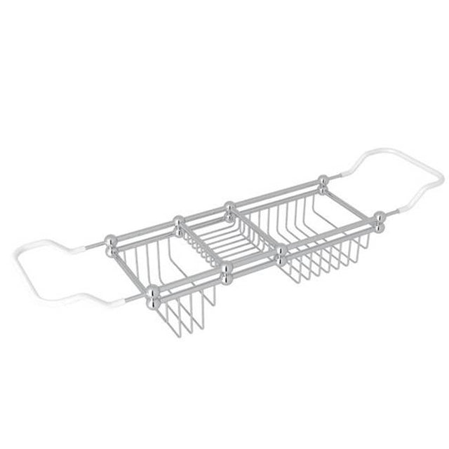 Rohl - EdwardianE 281/432'' Bath Rack - Polished Chrome