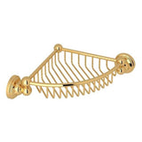 Rohl - EdwardianE Wall Mount Corner Basket - English Gold