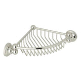 Rohl - EdwardianE Wall Mount Corner Basket - Polished Nickel