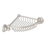 Rohl - EdwardianE Wall Mount Corner Basket - Satin Nickel