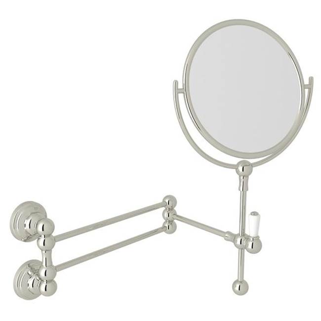 Rohl - Wall Mount Makeup Mirror - Polished Nickel
