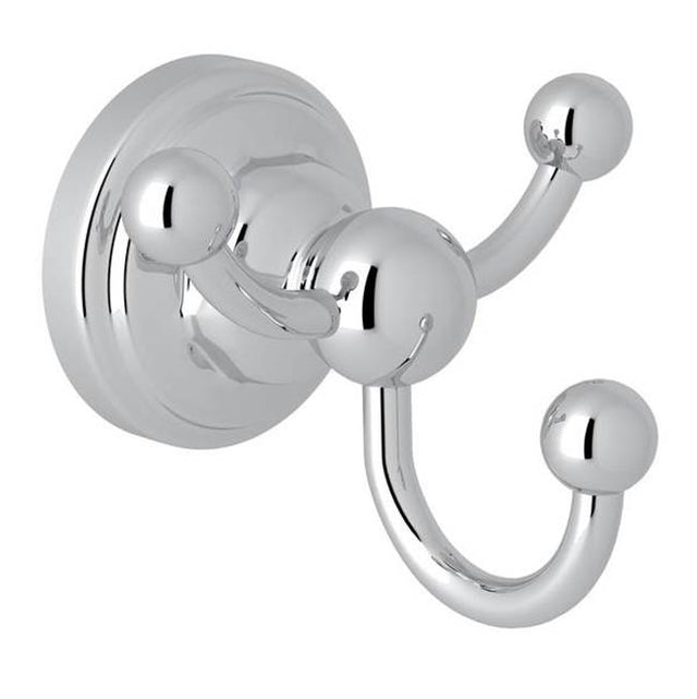 Rohl - EdwardianE Triple Robe Hook - Polished Chrome