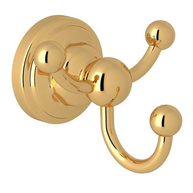 Rohl - EdwardianE Triple Robe Hook - English Gold